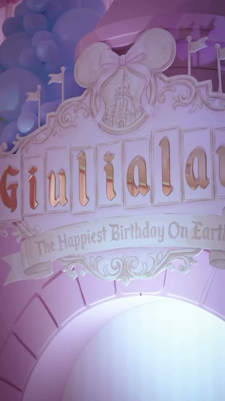Princess fairytale birthday party in Miami by Noeli Event Production